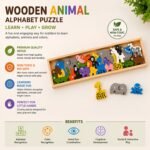 Bluebells Toys Kerjoy Animal Parade A to Z Learning Educational Fun Toy for Kids Montessori Preschool Activity - Image 2