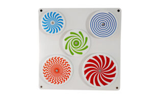 Hypnotic Spiral Spinner Board