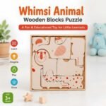 Bluebells Toys Ruzzry Animal Puzzle Safari Educational & Fun Learning Toy for Kids