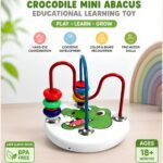 Crocodile Mini Abacus Educational Learning Toy for Kids