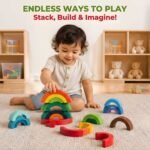 Bluebells Toys Bugz Rainbow Stacker Educational & Fun Learning Toy for Kids - Image 2