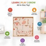 Bluebells Toys Ruzzry Animal Puzzle Safari Educational & Fun Learning Toy for Kids - Image 2