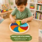Bluebells Toys Circle Goethe Puzzle Learning Educational Fun Toy Kids for Preschool Toddler Activity - Image 2