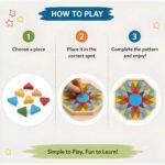 Bluebells Toys Bugz Octagon Puzzle Educational & Fun Learning Toy for Kids - Image 4