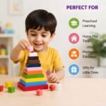Bluebells Toys Dleez Triangular Tower Educational & Fun Learning Toy for Kids - Image 4