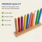 Abacus Wooden Educational Math Learning Toy for Kids - Image 3