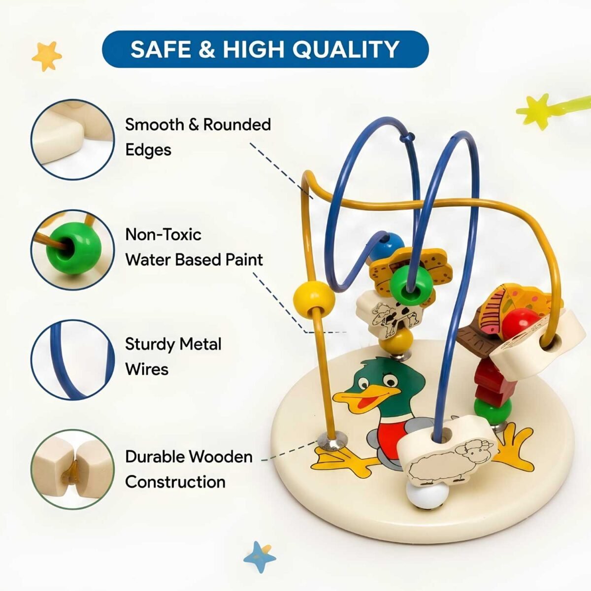 Duck Design Abacus Educational Learning Fun Toy for Kids - Image 2