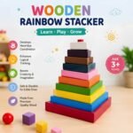 Bluebells Toys Dleez Triangular Tower Educational & Fun Learning Toy for Kids