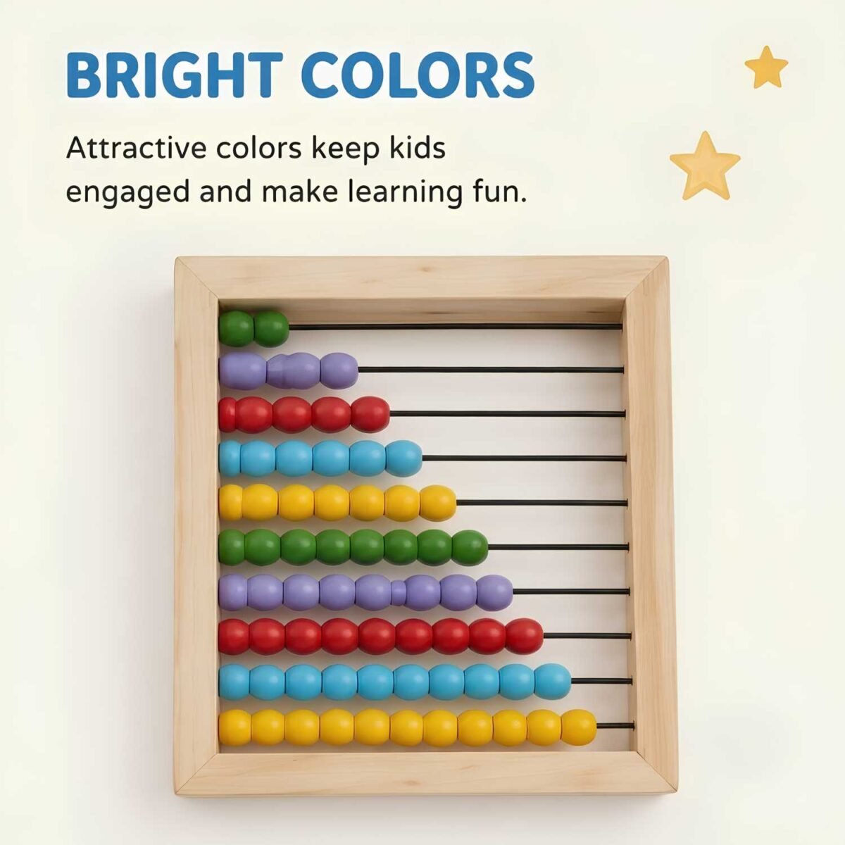 Wooden Educational Floor Gaming Abacus Toy for Kids - Image 4