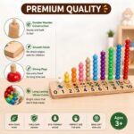 Abacus for Kids Math Learning Toy with Colorful Counting Beads - Image 4