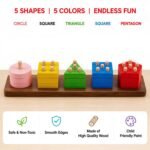 Shapes | Bluebells Toys | Online Educational Toys | Fun Toys | Online Wooden Toys | Fun Playing Toy for kids - Image 4