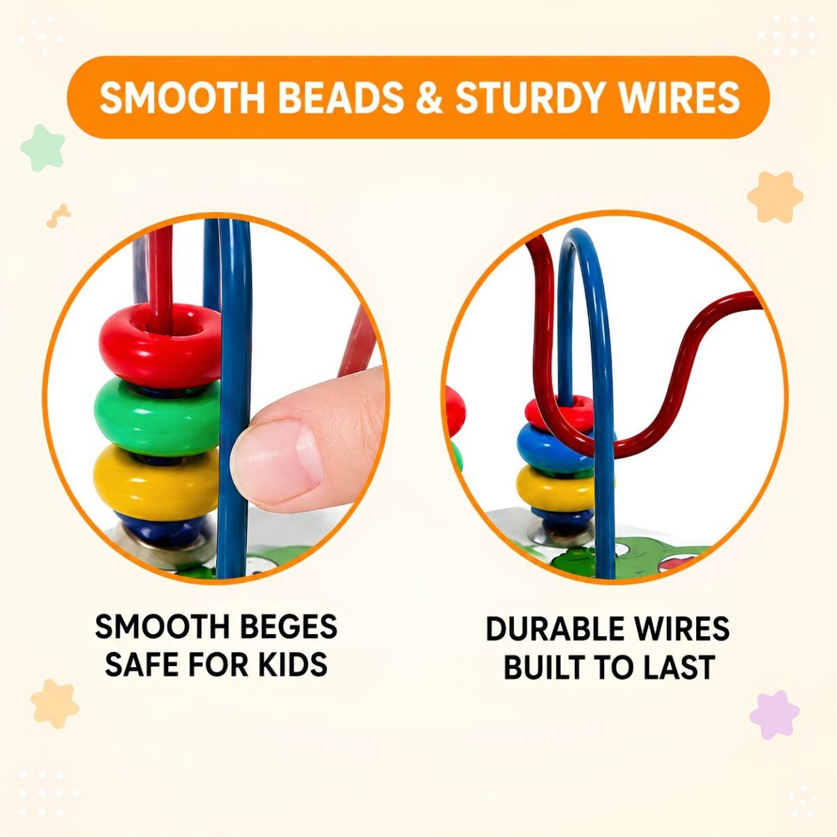 Crocodile Mini Abacus Educational Learning Toy for Kids - Image 3