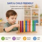Abacus Wooden Educational Math Learning Toy for Kids - Image 4