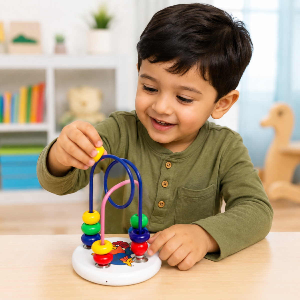 Hen Mini Design Abacus Educational Learning Fun Toy - Image 3