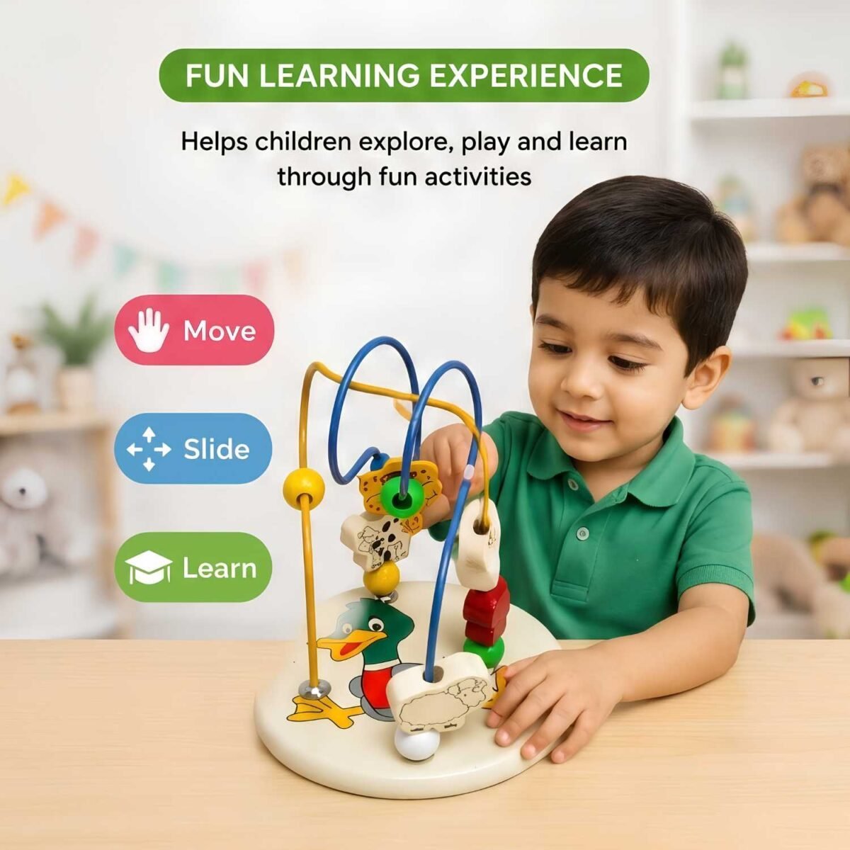 Duck Design Abacus Educational Learning Fun Toy for Kids - Image 4