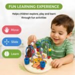 Giraffe Design Charming Abacus Educational Learning Fun Toy - Image 2
