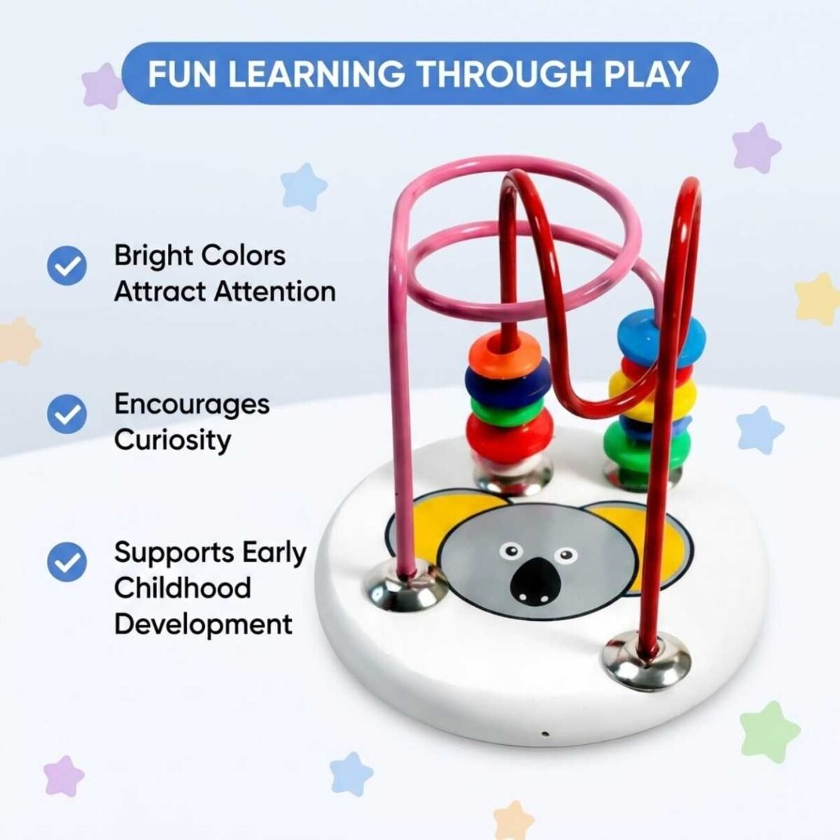 Panda Mini Abacus Educational Learning Gaming Fun Toy for Kids - Image 3