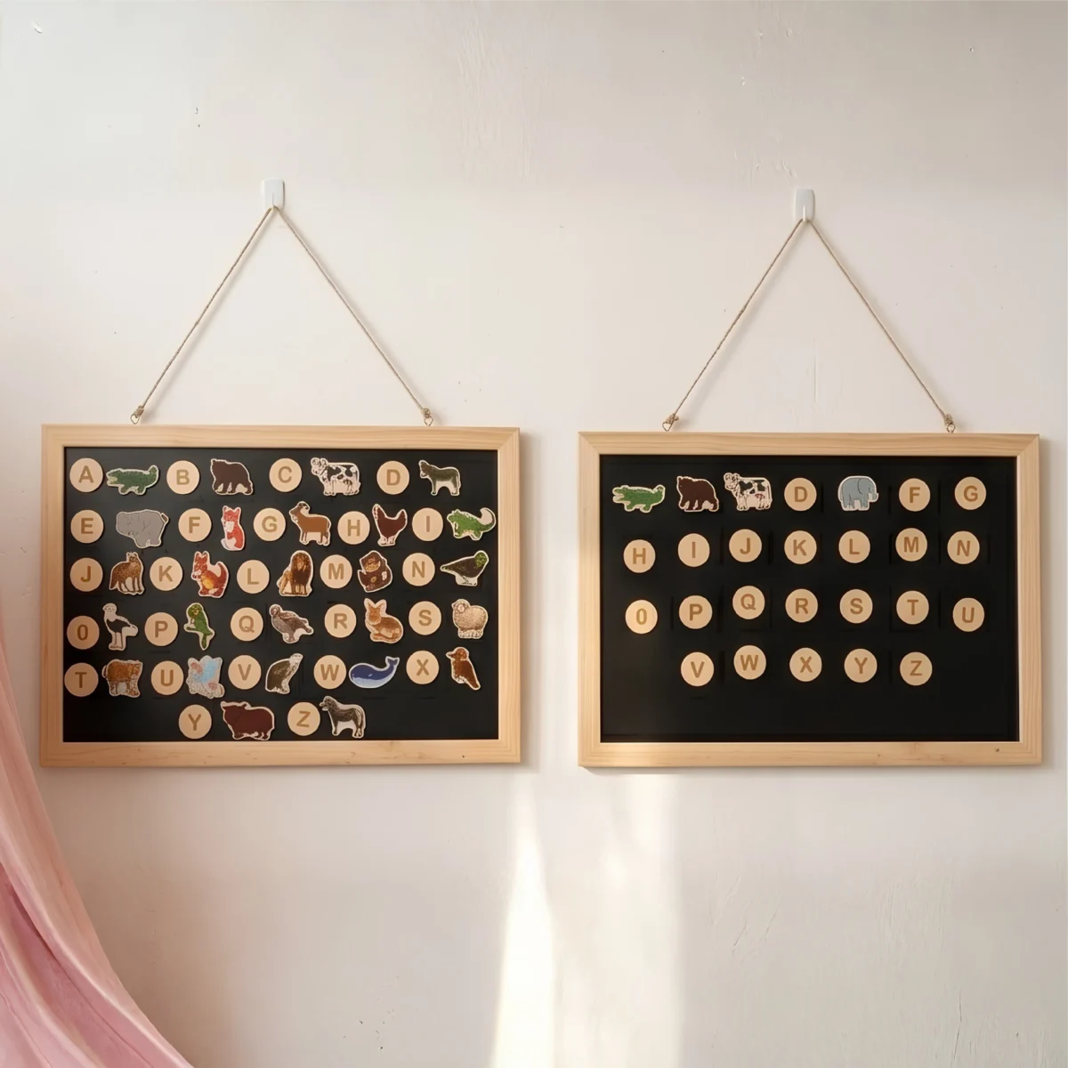 MagniTots Magnetic Wall Hanging Alphabets Animal Frame Wall Fun Toy - Image 2