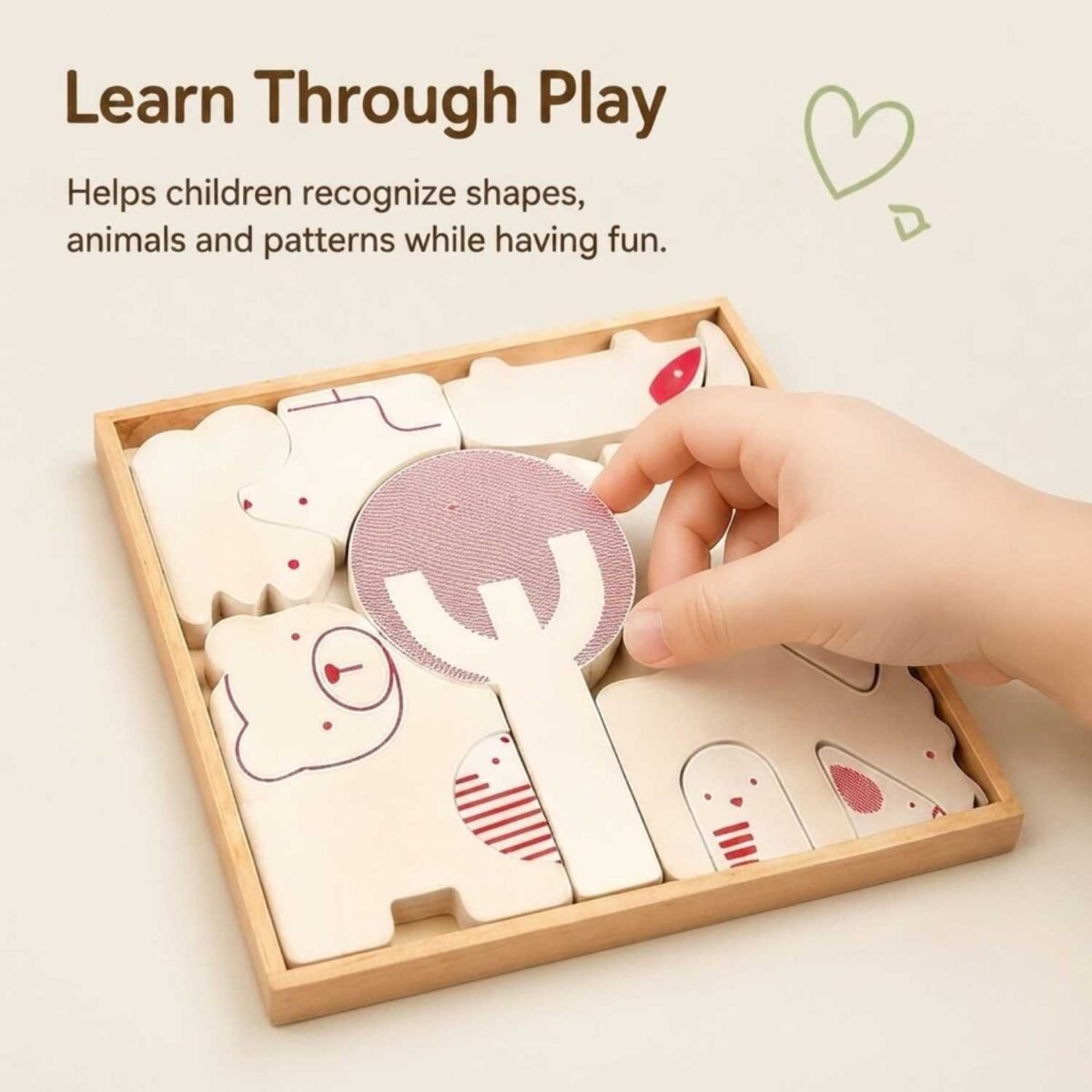 Bluebells Toys Petit Collage Jumbles Learning Educational Montessori Toy Kids for Preschool Toddler Activity - Image 5