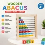 Wooden Educational Floor Gaming Abacus Toy for Kids
