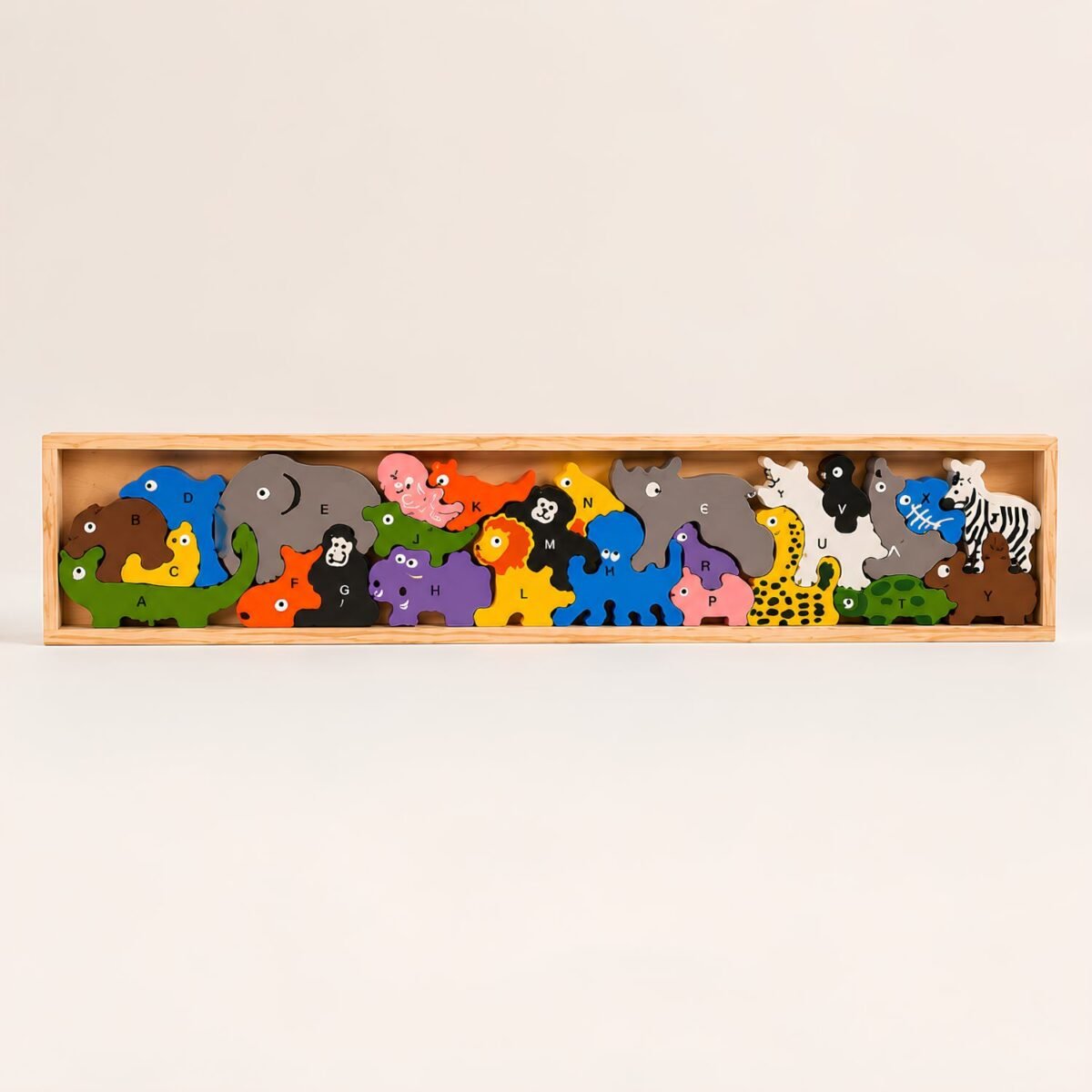 Bluebells Toys Kerjoy Animal Parade A to Z Learning Educational Fun Toy for Kids Montessori Preschool Activity - Image 5