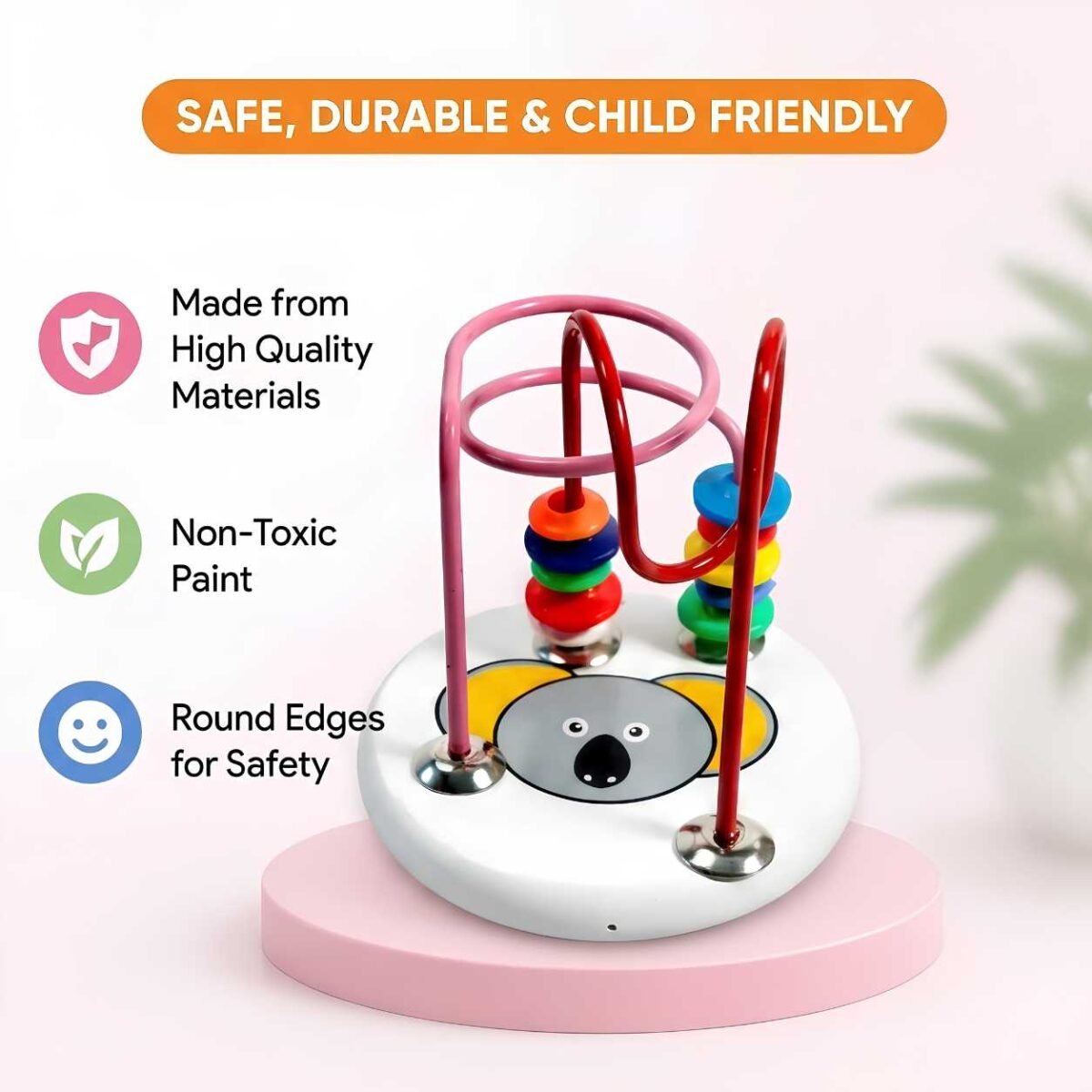 Panda Mini Abacus Educational Learning Gaming Fun Toy for Kids - Image 4