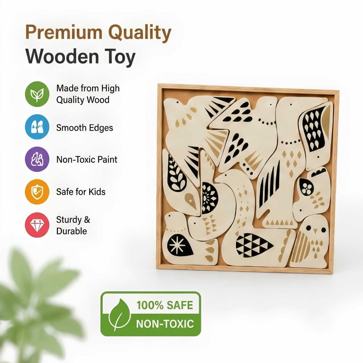 Bluebells Toys Winz Modern Bird Puzzle Educational & Fun Learning Toy for Kids - Image 6