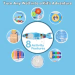 Bluebells Toys Shark Wall Toy Educational Kids Toy for Kids' Room - Image 3
