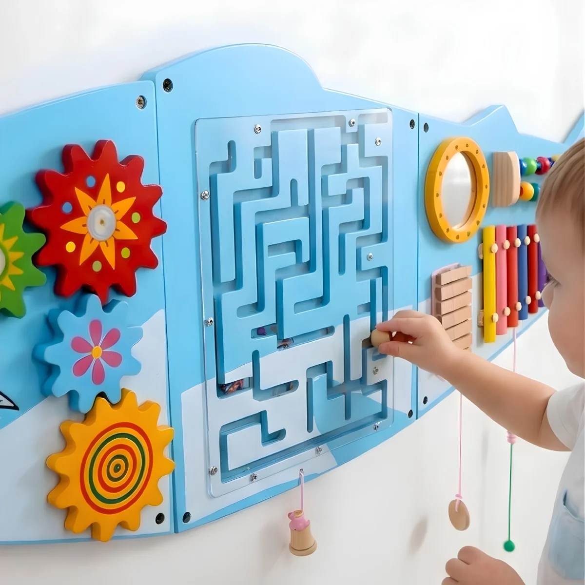 Bluebells Toys Shark Wall Toy Educational Kids Toy for Kids' Room - Image 5