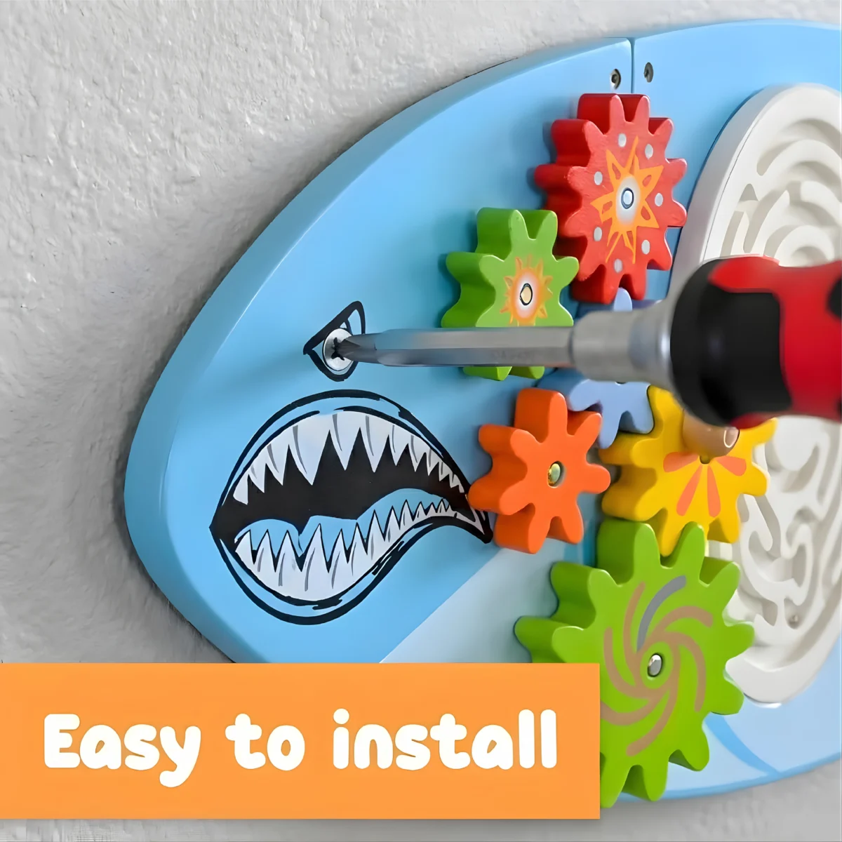 Bluebells Toys Shark Wall Toy Educational Kids Toy for Kids' Room - Image 4