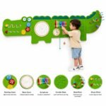 Crocodile Wall Activity Toy Interactive Learning Panels for Kids Playset (Set of 5)