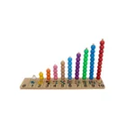 Abacus for Kids Math Learning Toy with Colorful Counting Beads