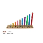 Abacus for Kids Math Learning Toy with Colorful Counting Beads - Image 2