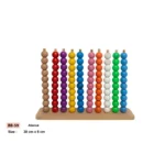 Abacus Wooden Educational Math Learning Toy for Kids - Image 4