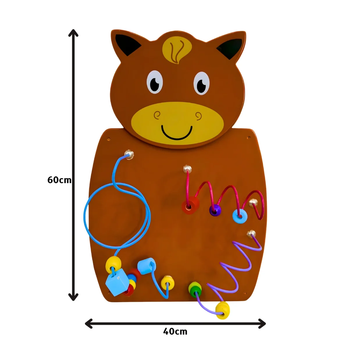 Bluebells Toys Wooden Bear Wall Toy Educational Toy - Image 7