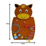 Bluebells Toys Wooden Bear Wall Toy Educational Toy - Image 7