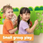 Crocodile Wall Activity Toy Interactive Learning Panels for Kids Playset (Set of 5) - Image 6