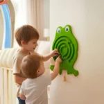 Bluebells Toys Frog Wall Toy Montessori Learning Fun Toy - Image 5