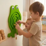 Bluebells Toys Frog Wall Toy Montessori Learning Fun Toy
