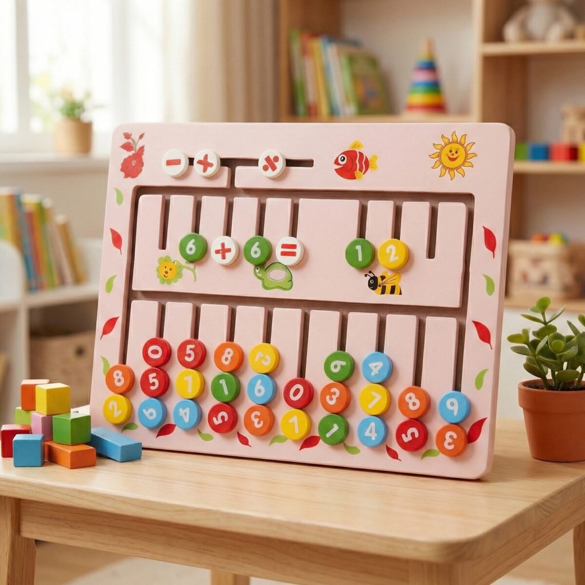 Bluebells Toys Learning Educational Mathematic Wall Gaming Toy - Image 7