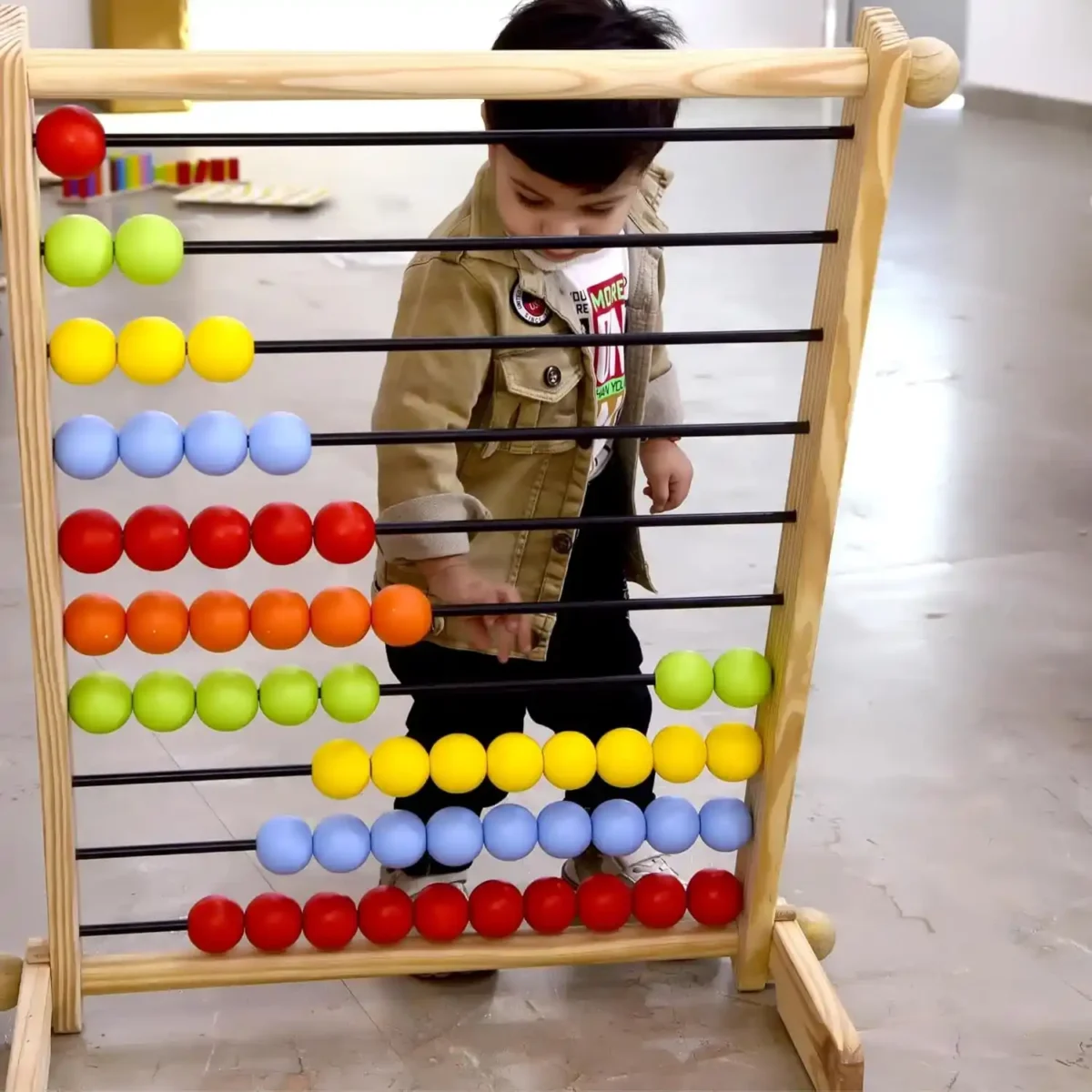 Jumbo Abacus Design Abacus Gaming Toy for Kids Educational Fun Toy - Image 3