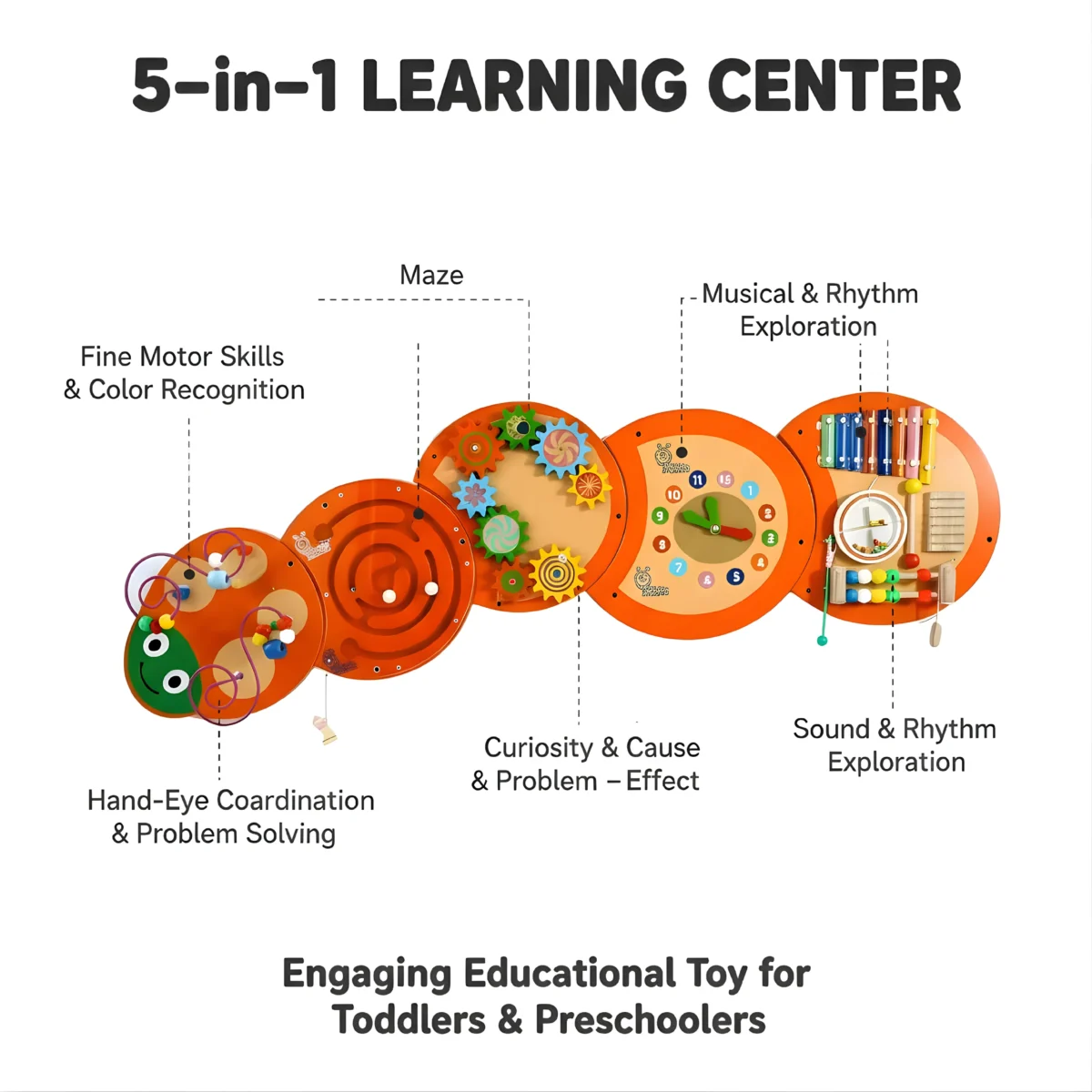 Bluebells Toys Snail Wall Toy for Kids - Image 5