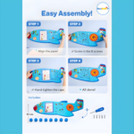 Skvora Aeroplane Design Wall Toy Set for Kids (Set of 5) - Image 2