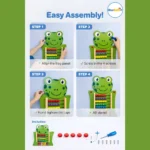 Bluebells Toys Stylish Frog Learning & Activity Toy - Image 2