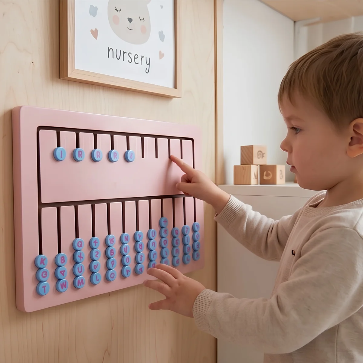Bluebells Toys Wall Hanging Alphabet Educational Wall Gaming Toy - Image 2
