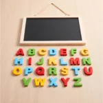 Bluebells Toys Magnetic Wall Hanging Alphabets Learning Wall Toy - Image 3