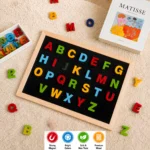 Bluebells Toys Magnetic Wall Hanging Alphabets Learning Wall Toy - Image 5