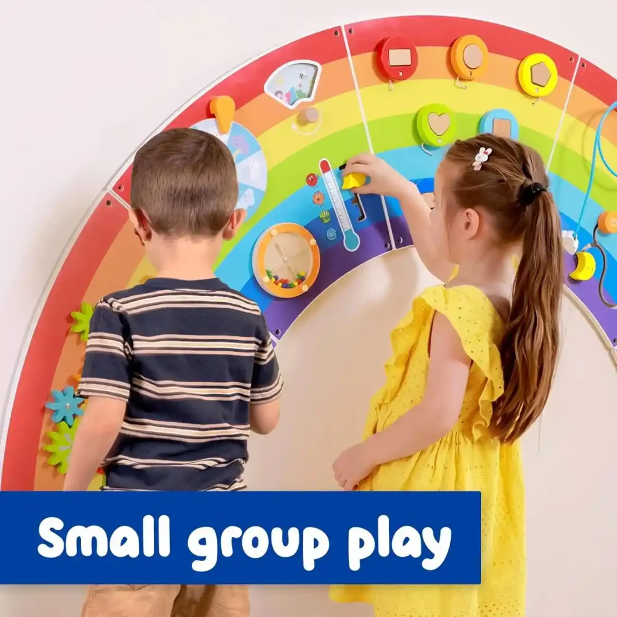 Activity Wall-Mounted Educational Gaming Rainbow Toy - Image 2