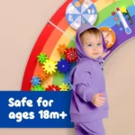 Activity Wall-Mounted Educational Gaming Rainbow Toy - Image 4