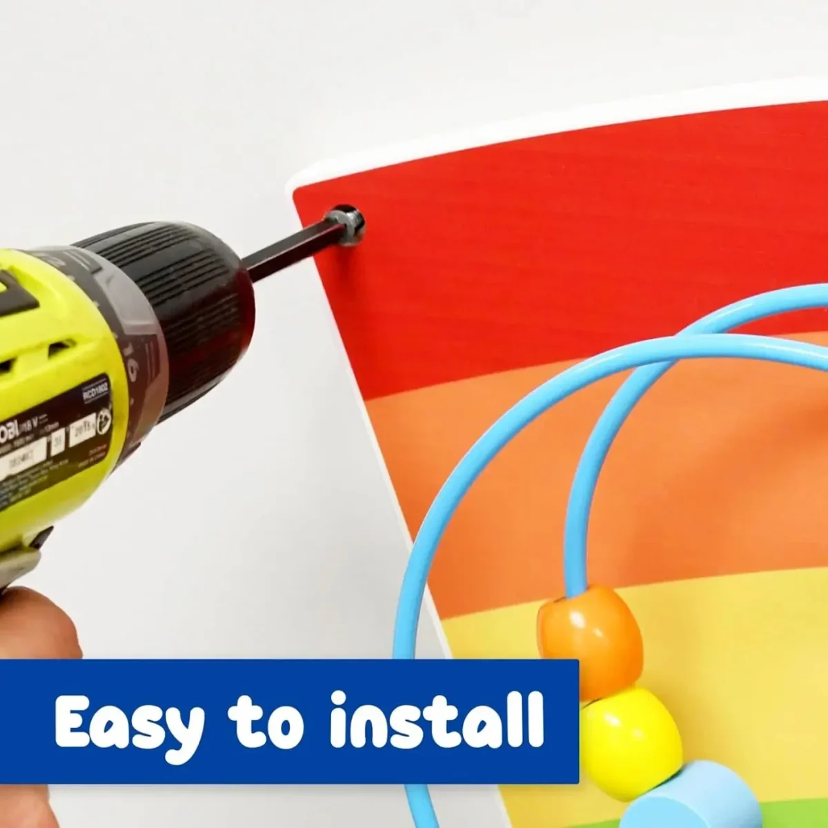 Activity Wall-Mounted Educational Gaming Rainbow Toy - Image 8